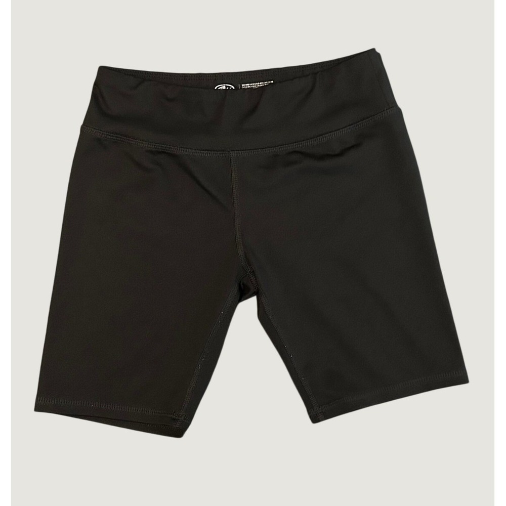 Athletic Works Bike Shorts Girls Size M 7-8 Black Activewear 1609